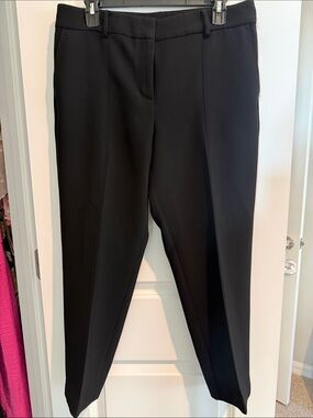 Ann Taylor Black Tailored Ponte Pants